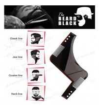 Multifunction Beard Shaping Shaper Styling Template Plus Beard Comb All-In-One Tool